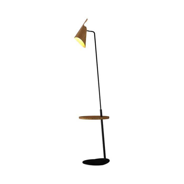 Balance Floor Lamp in Louro Freijo (With Disk).