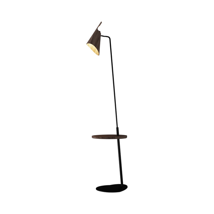 Balance Floor Lamp in American Walnut (With Disk).
