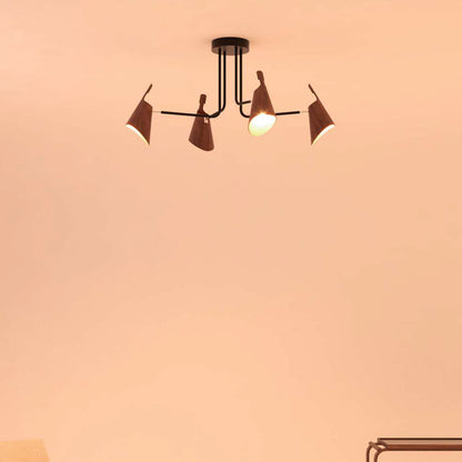 Balance Semi Flush Mount Ceiling Light in Detail.