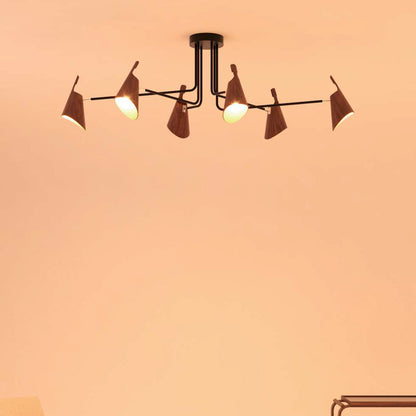 Balance Semi Flush Mount Ceiling Light in Detail.