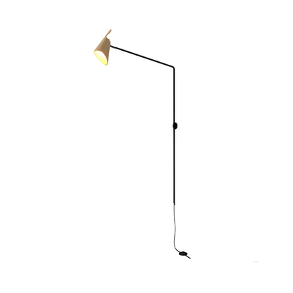 Balance Swing Arm Wall Light in Maple.