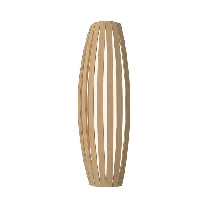 Barril Long Wall Light in Maple (Small).