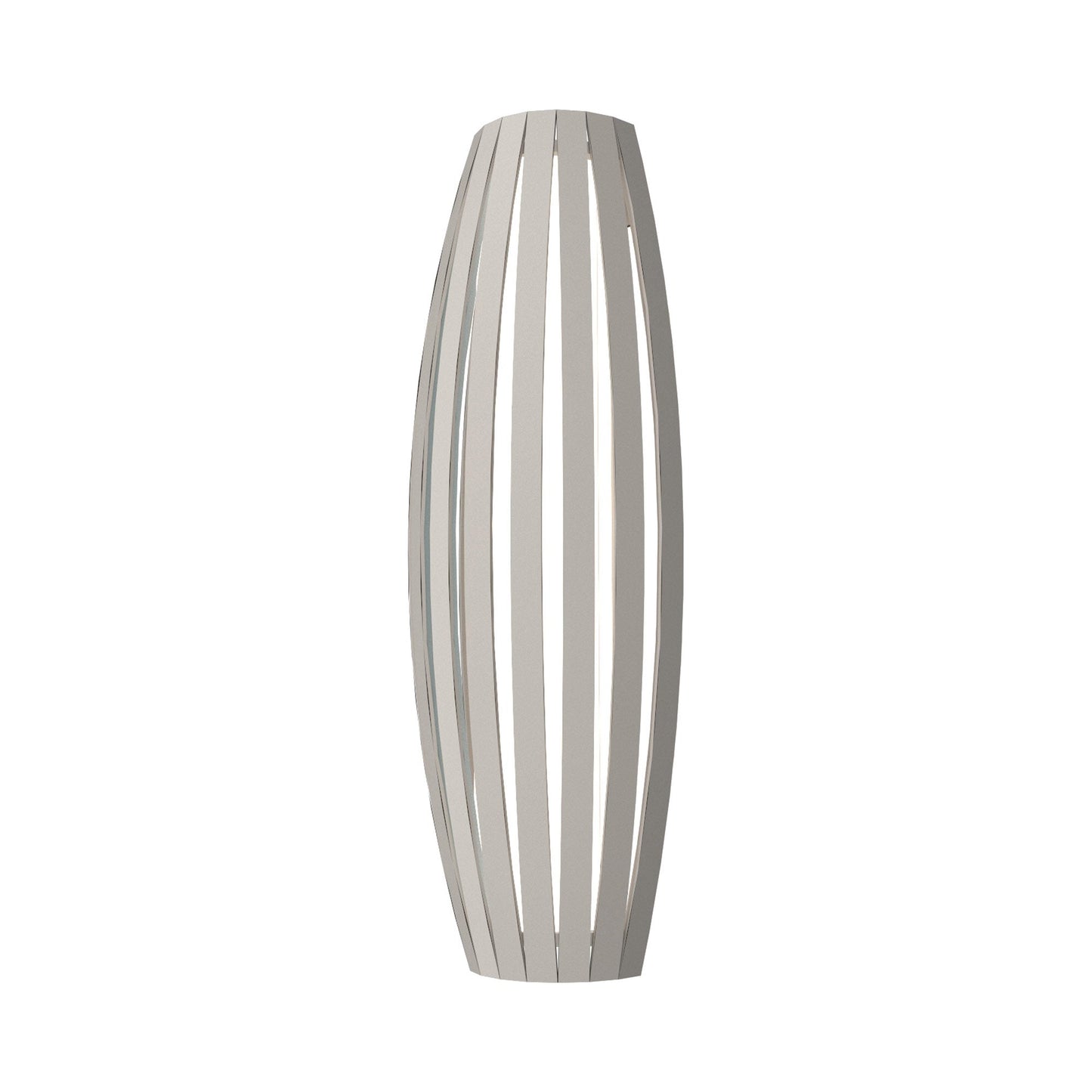 Barril Long Wall Light in Light Grey (Small).