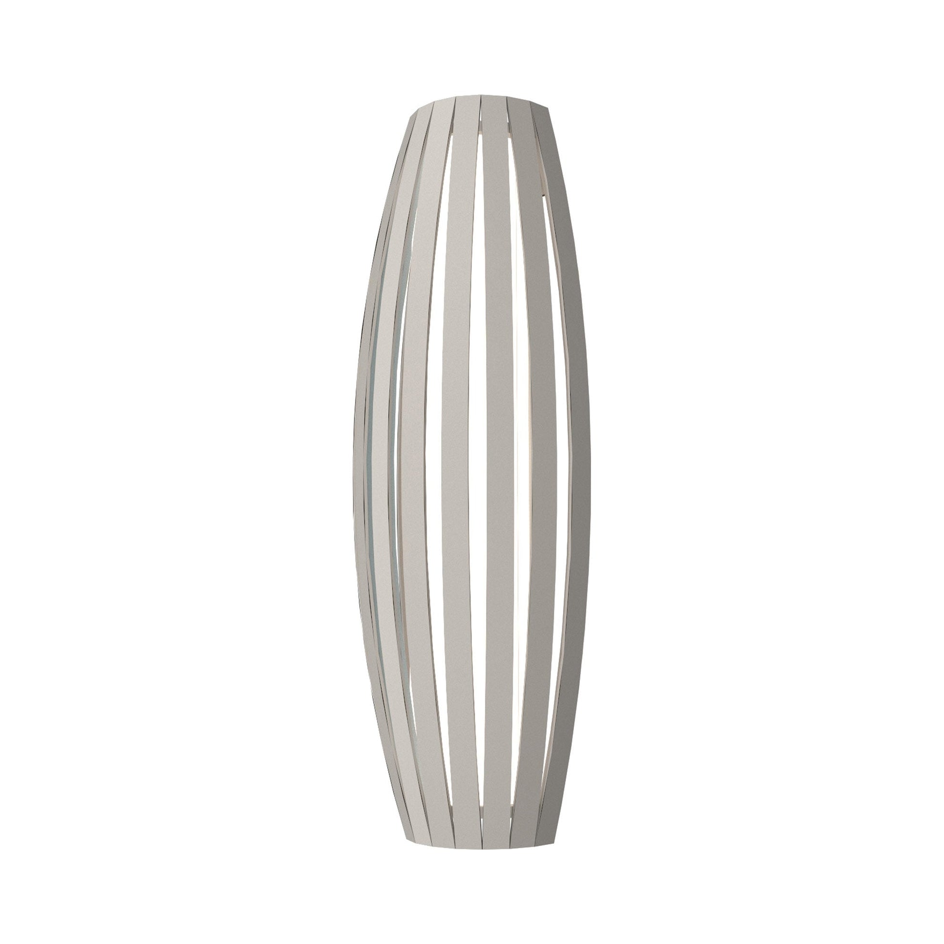 Barril Long Wall Light in Light Grey (Small).