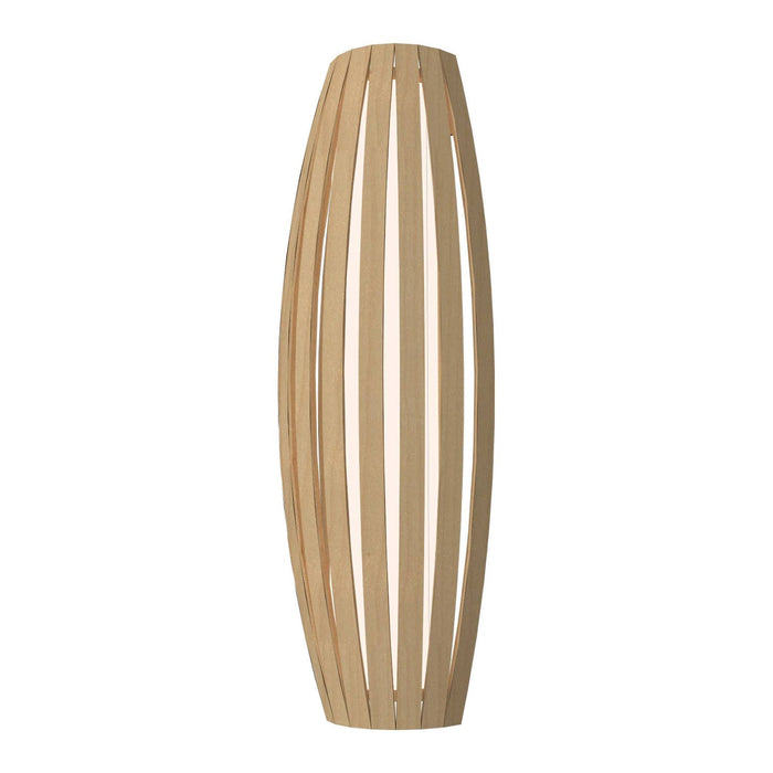 Barril Long Wall Light in Maple (Large).