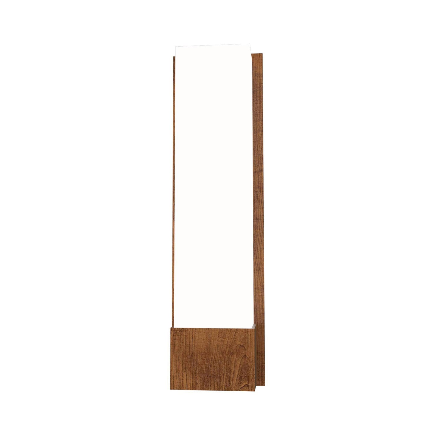 Clean Wall Light in Imbuia (Tall).