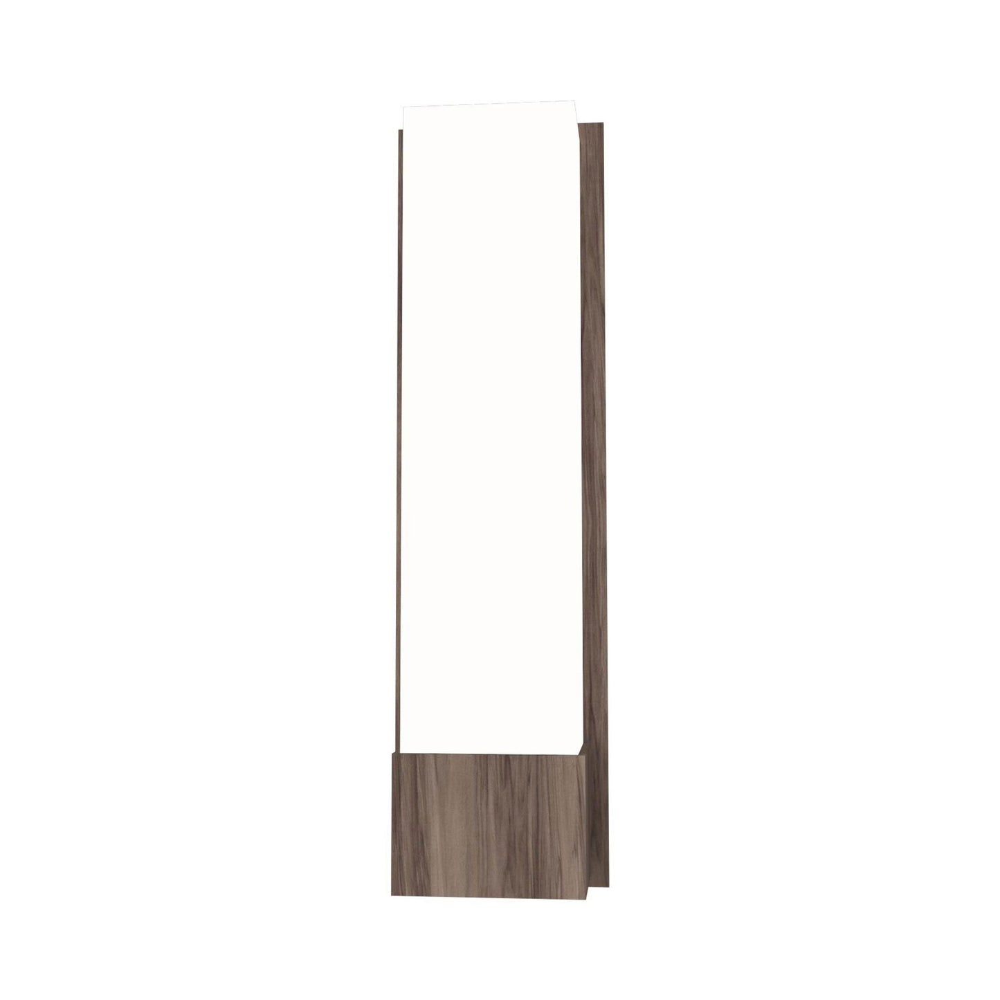Clean Wall Light in American Walnut (Tall).