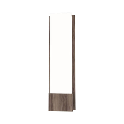 Clean Wall Light in American Walnut (Tall).