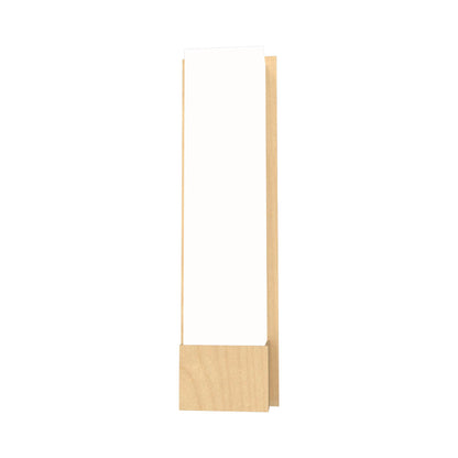 Clean Wall Light in Maple (Tall).