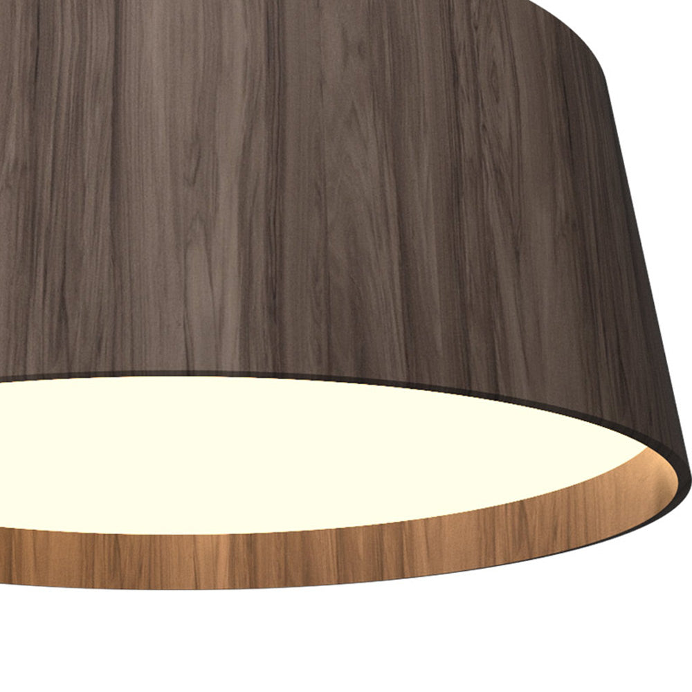 Conical LED Flush Mount Ceiling Light in Detail.