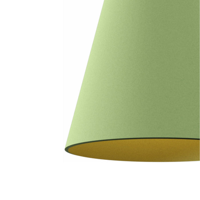 Conical Simple Pendant Light in Detail.