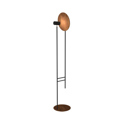Dot Floor Lamp in Imbuia.