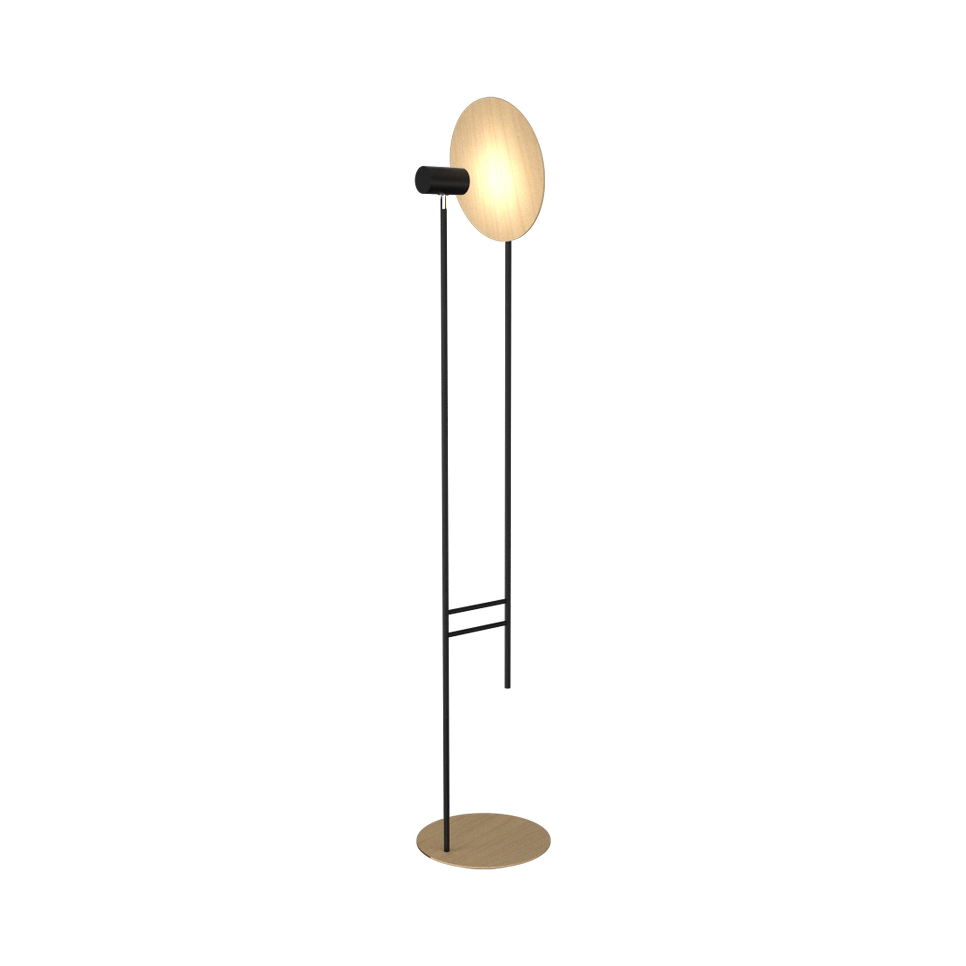 Dot Floor Lamp in Maple.
