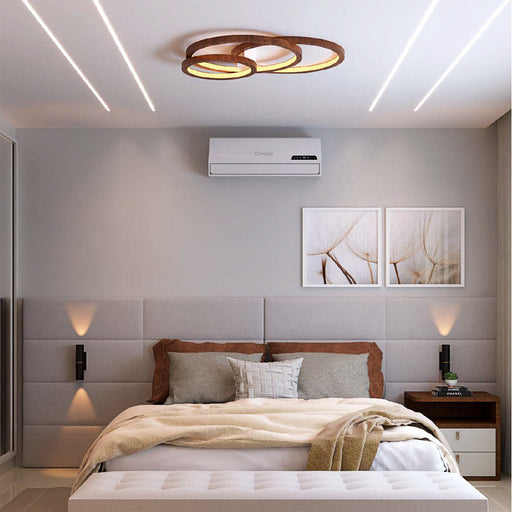 Frame LED Ceiling / Wall Light in bedroom.