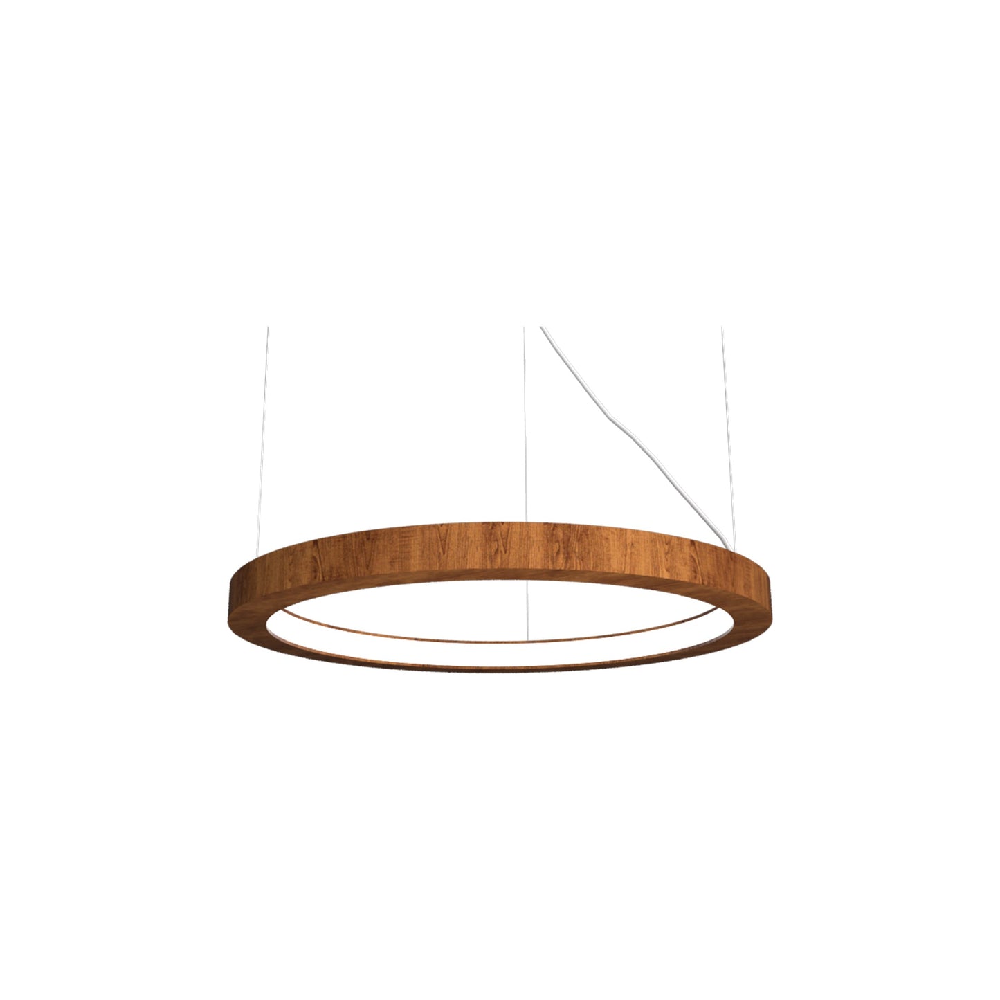 Frame LED Mini Pendant Light in Imbuia.