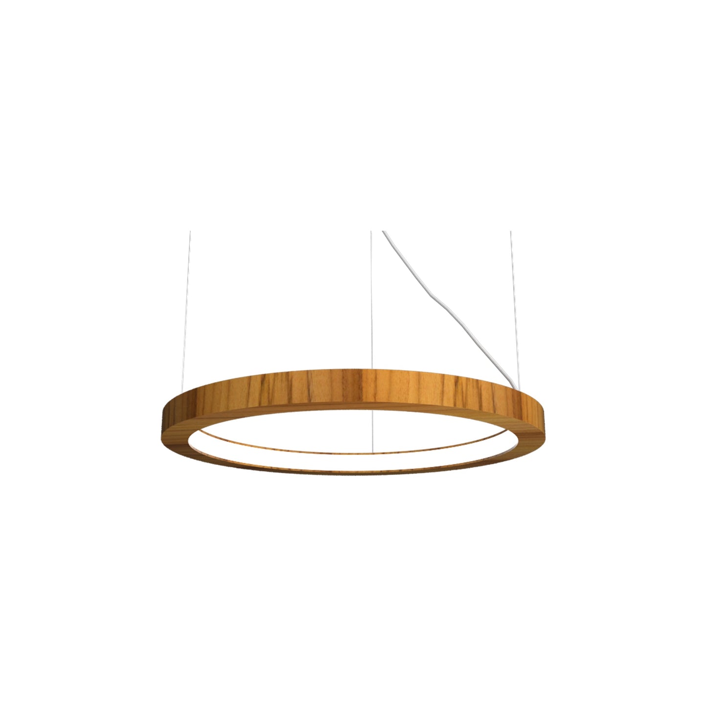 Frame LED Mini Pendant Light in Teak.