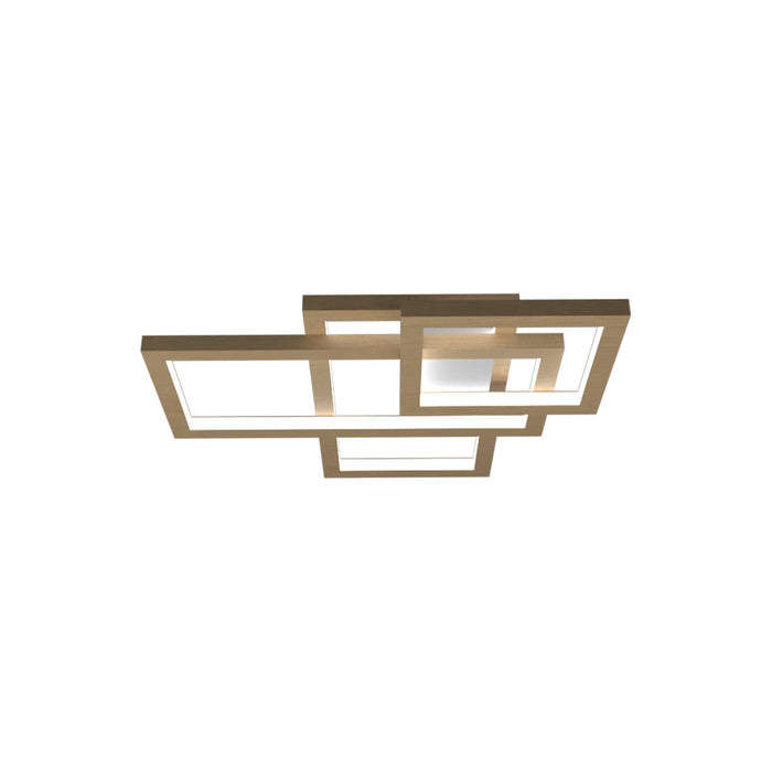 Frame Square LED Ceiling / Wall Light in Maple (Small).