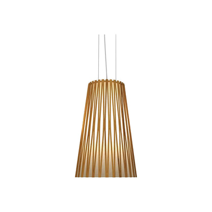 Living Hinges Pendant Light in Teak (Small).