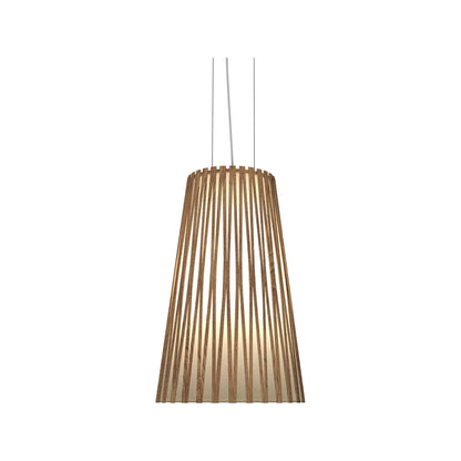 Living Hinges Pendant Light in Imbuia (Medium).