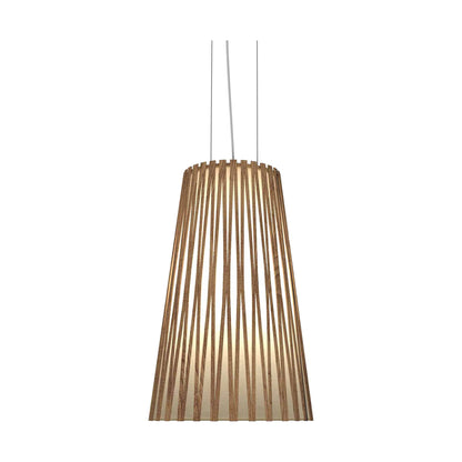 Living Hinges Pendant Light in Imbuia (Large).