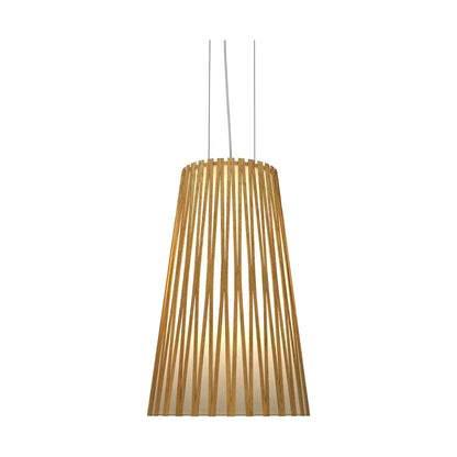 Living Hinges Pendant Light in Louro Freijo (Large).