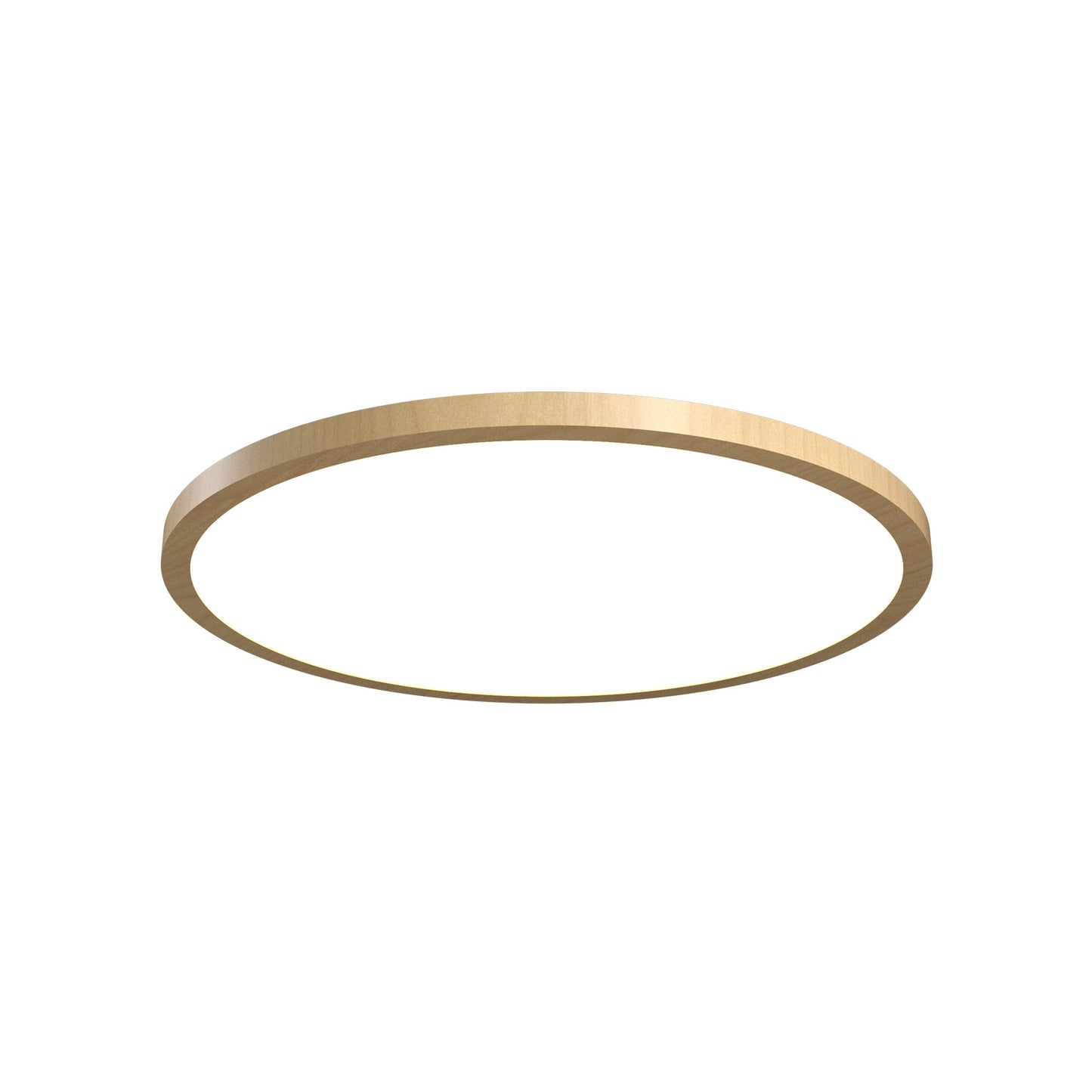 Naiá LED Flush Mount Ceiling Light in Maple (Small).