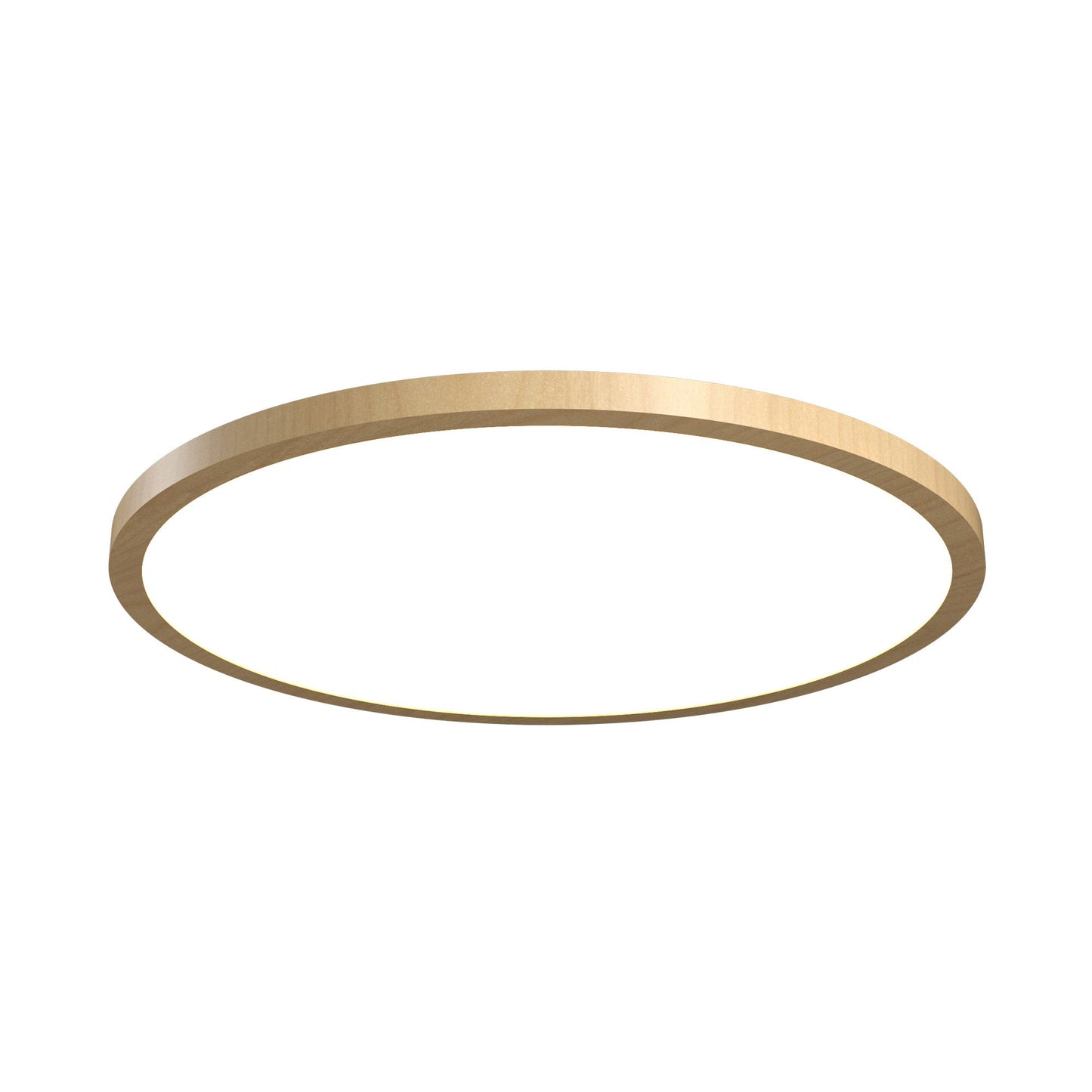 Naiá LED Flush Mount Ceiling Light in Maple (Medium).