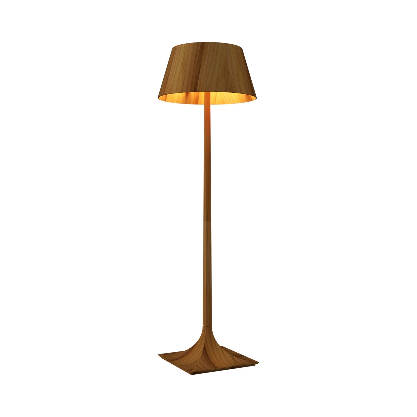 Nostalgia Floor Lamp in Teak.