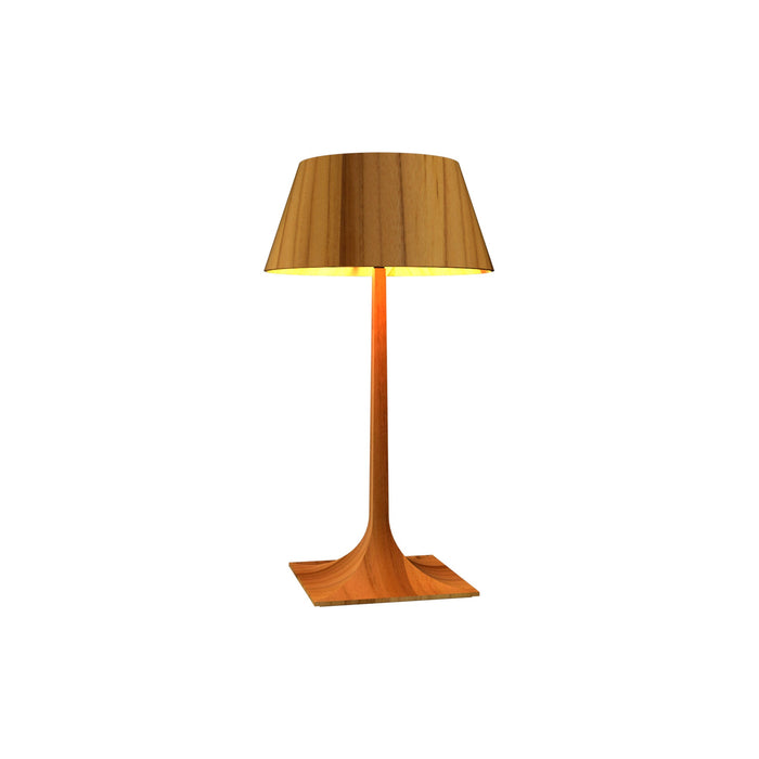 Nostalgia Table Lamp in Teak (Small).