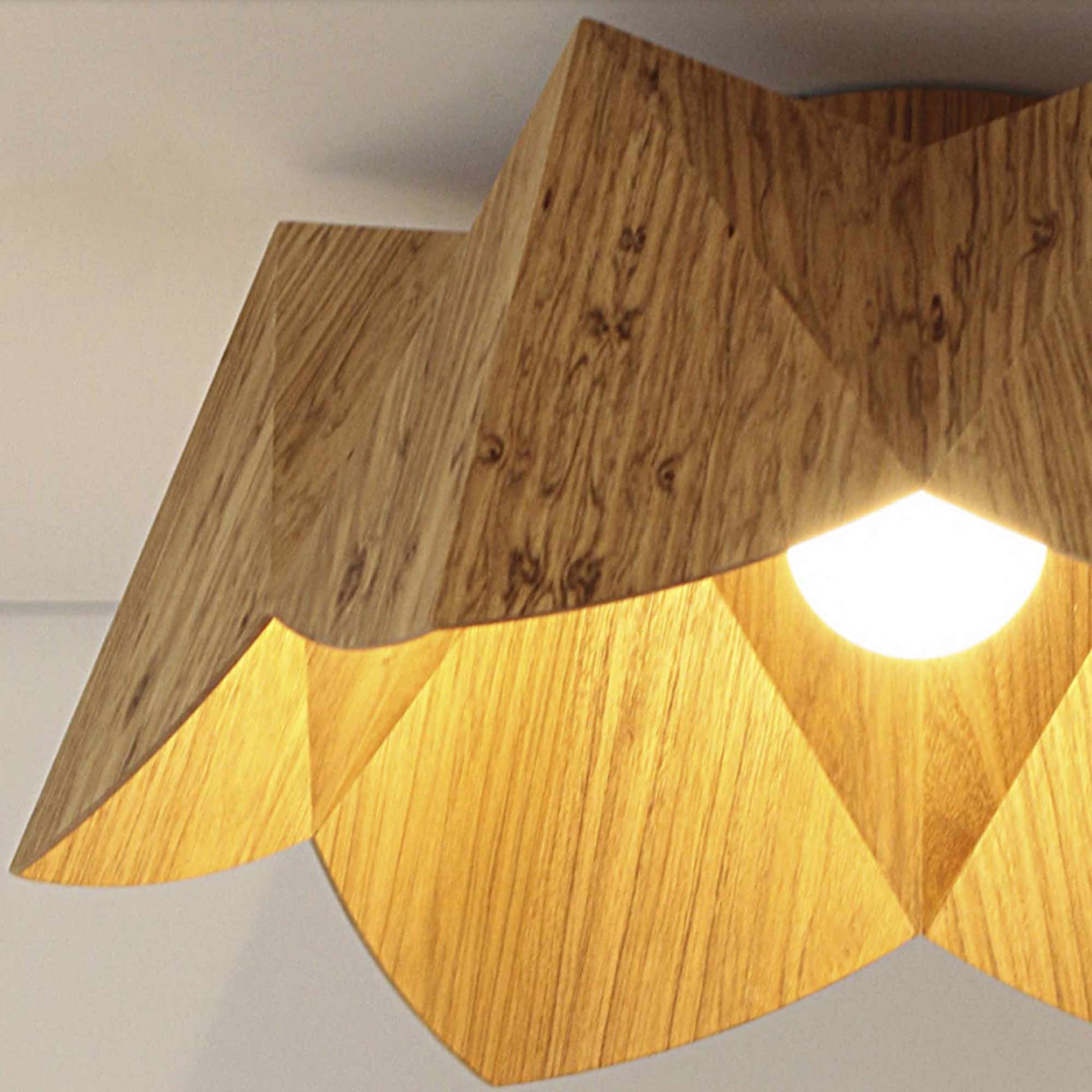 Physalis Flush Mount Ceiling Light in Detail.