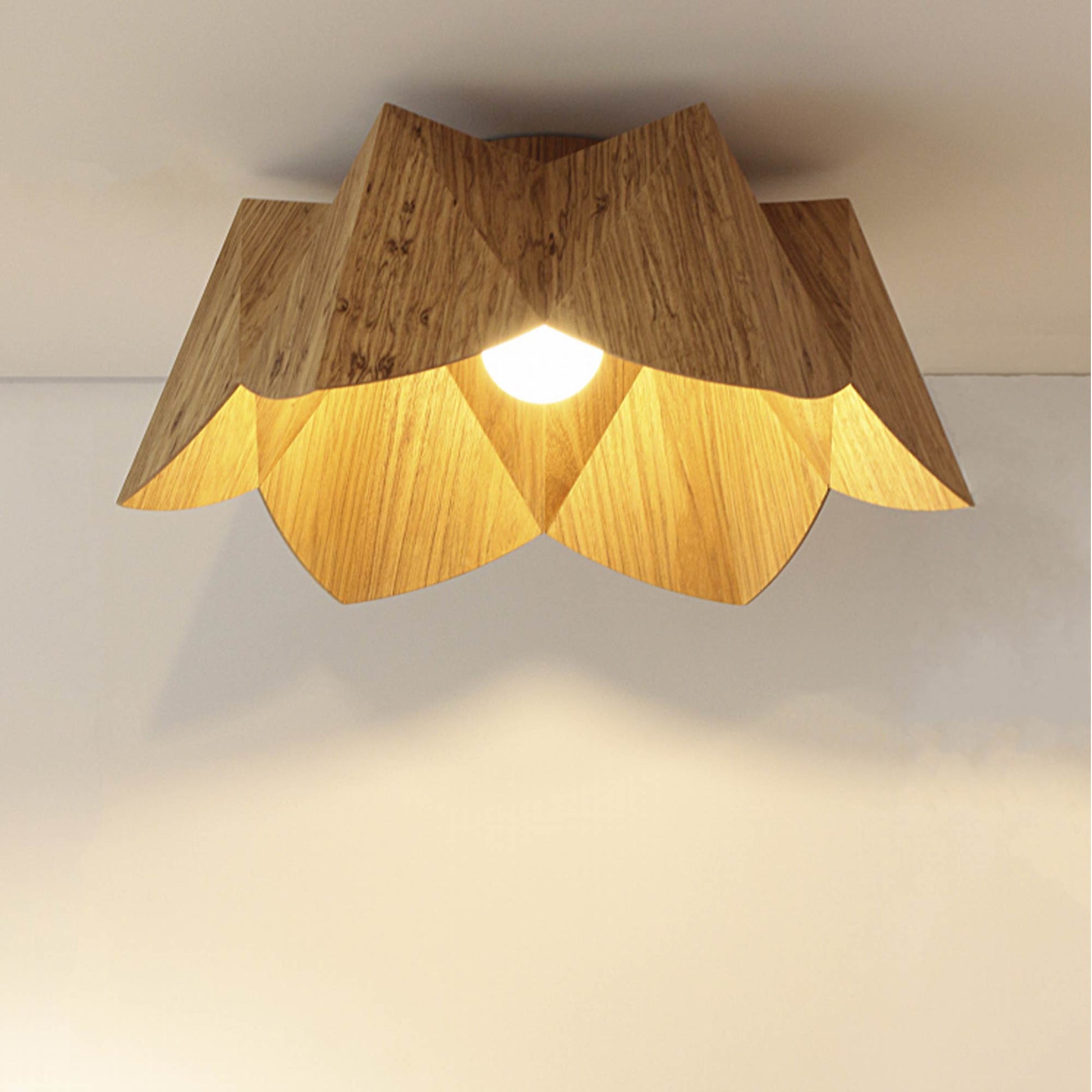 Physalis Flush Mount Ceiling Light in Detail.