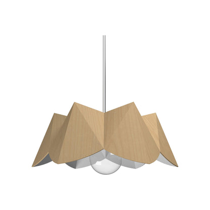 Physalis Pendant Light in Maple (Medium).