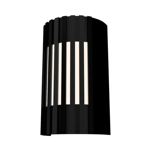 Slatted Curved Wall Light.