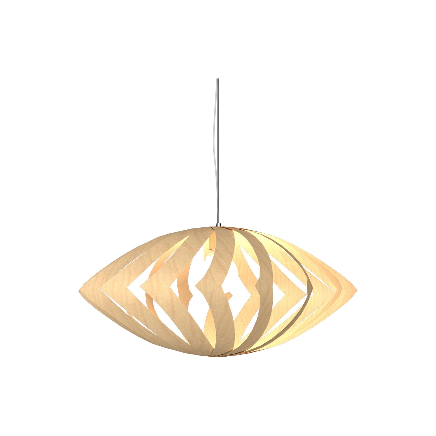 Versatile Pendant Light in Maple (Small).