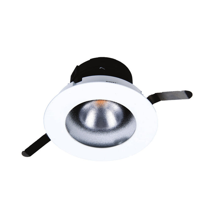 Aether 2 Inch Adjustable Round LED Recessed Trim in Brushed Nickel.
