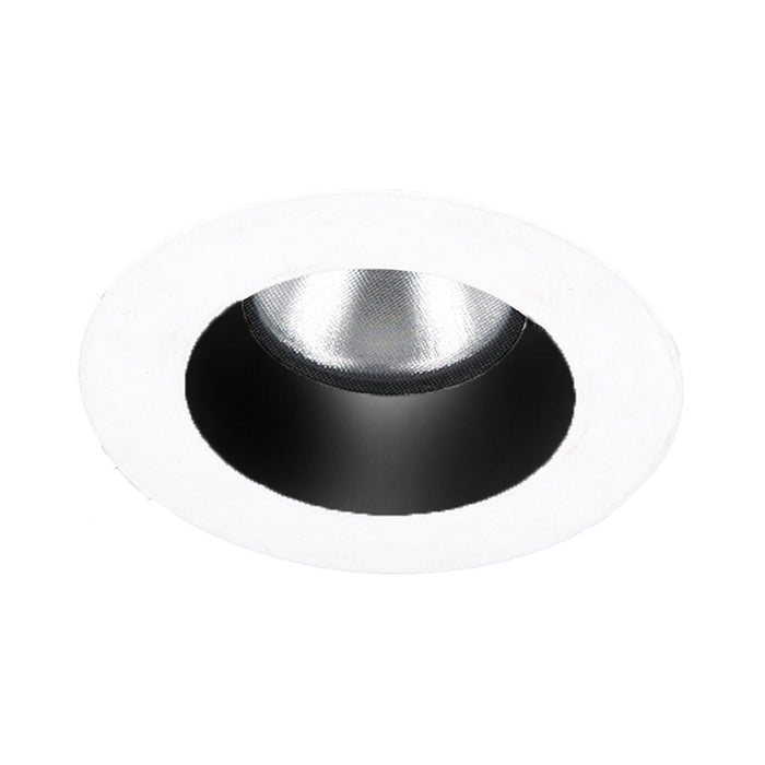 Aether 2 Inch Downlight Round LED Recessed Trim in Black/White.