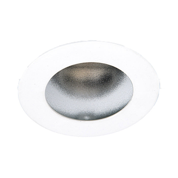 Aether 2 Inch Wall Wash Round LED Recessed Trim in White.