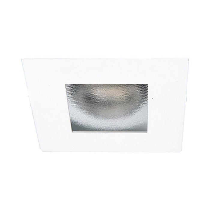 Aether 2 Inch Wall Wash Square LED Recessed Trim in Brushed Nickel.