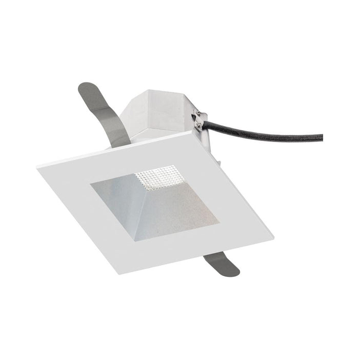 Aether 3.5 Inch Downlight Square LED Recessed Trim in Brushed Nickel (2700K/3000K/3500K/4000K).