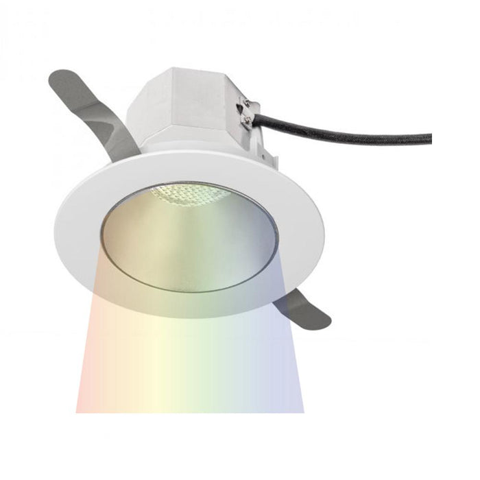 Aether 3.5 Inch Round Downlight LED Recessed Trim in Detail.