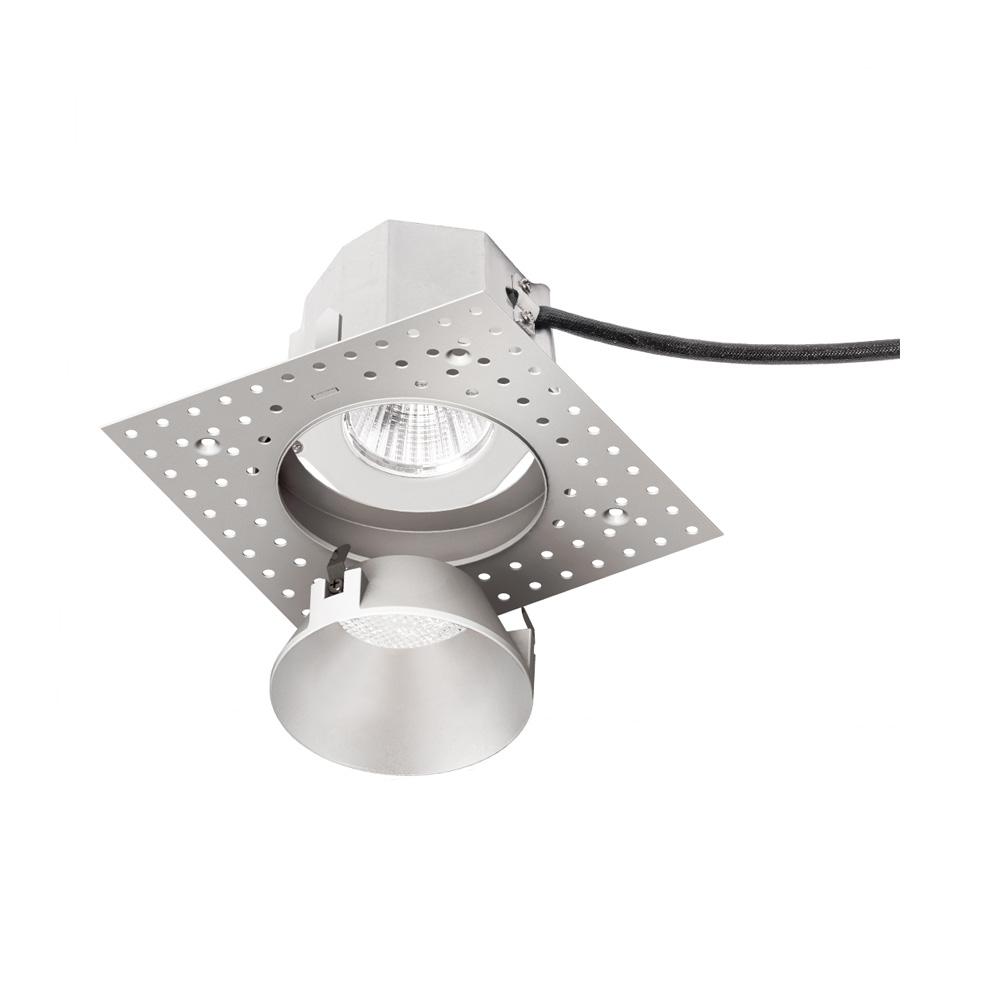 Aether 3.5 Inch Trimless Round Downlight LED Recessed Trim in Black (2700K/3000K/3500K/4000K).