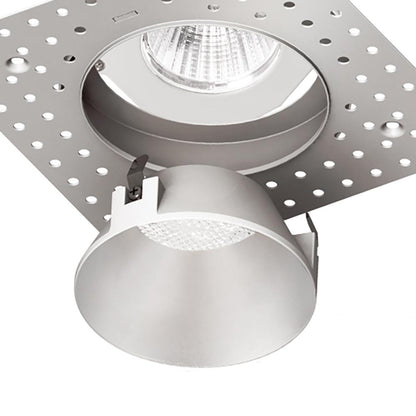 Aether 3.5 Inch Trimless Round Downlight LED Recessed Trim in Detail.