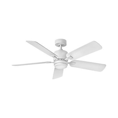 Afton LED Ceiling Fan in Chalk White.