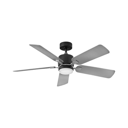 Afton LED Ceiling Fan in Matte Black.