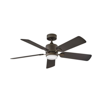 Afton LED Ceiling Fan in Metallic Matte Bronze.