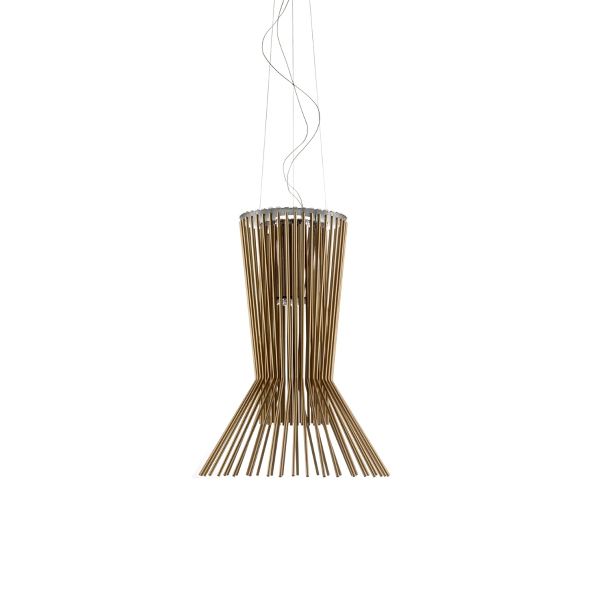 Allegretto Vivace Suspension Light in Brown.