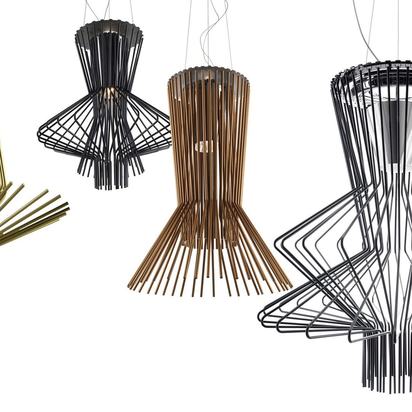 Allegretto Vivace Suspension Light in multicolor.