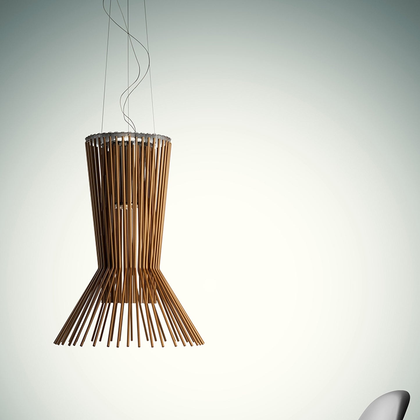 Allegretto Vivace Suspension Light in exhibition.