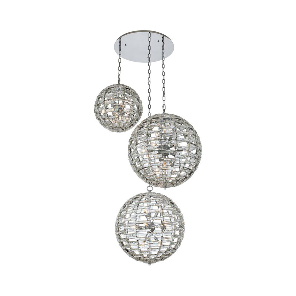 Alta Orb Multi Light Pendant Light (30-Light, 33-Light, 36-Light).