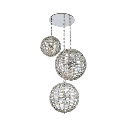 Alta Orb Multi Light Pendant Light (30-Light, 33-Light, 36-Light).